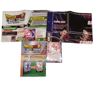 Dragon Ball Z Card Game Demo Pack Deck Strategy Guide NEW